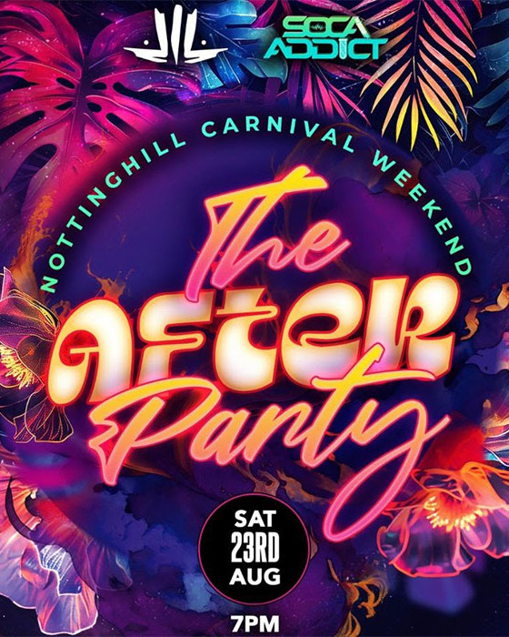 The After Party - Notting Hill Carnival Saturday