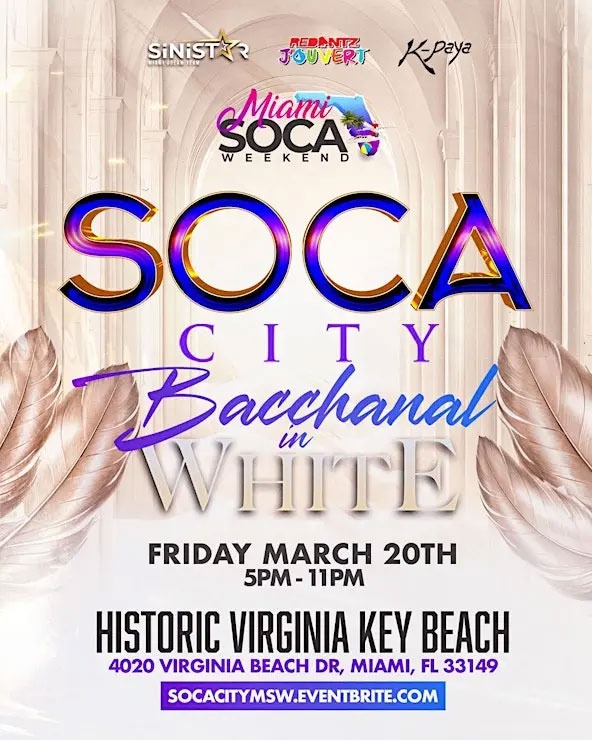 Soca City - Miami Soca Weekend 2026