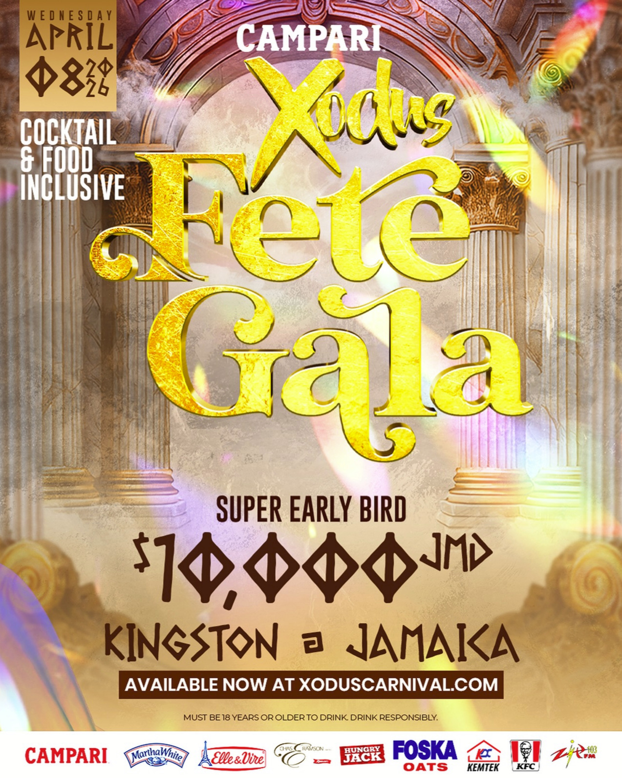 Xodus Fete Gala 2026
