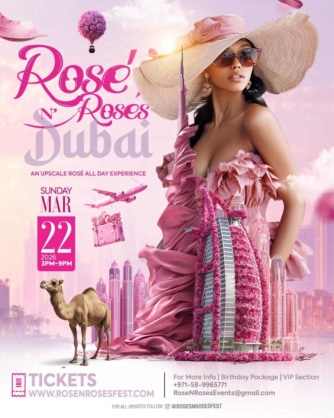 Rosé N’ Roses Dubai 2026