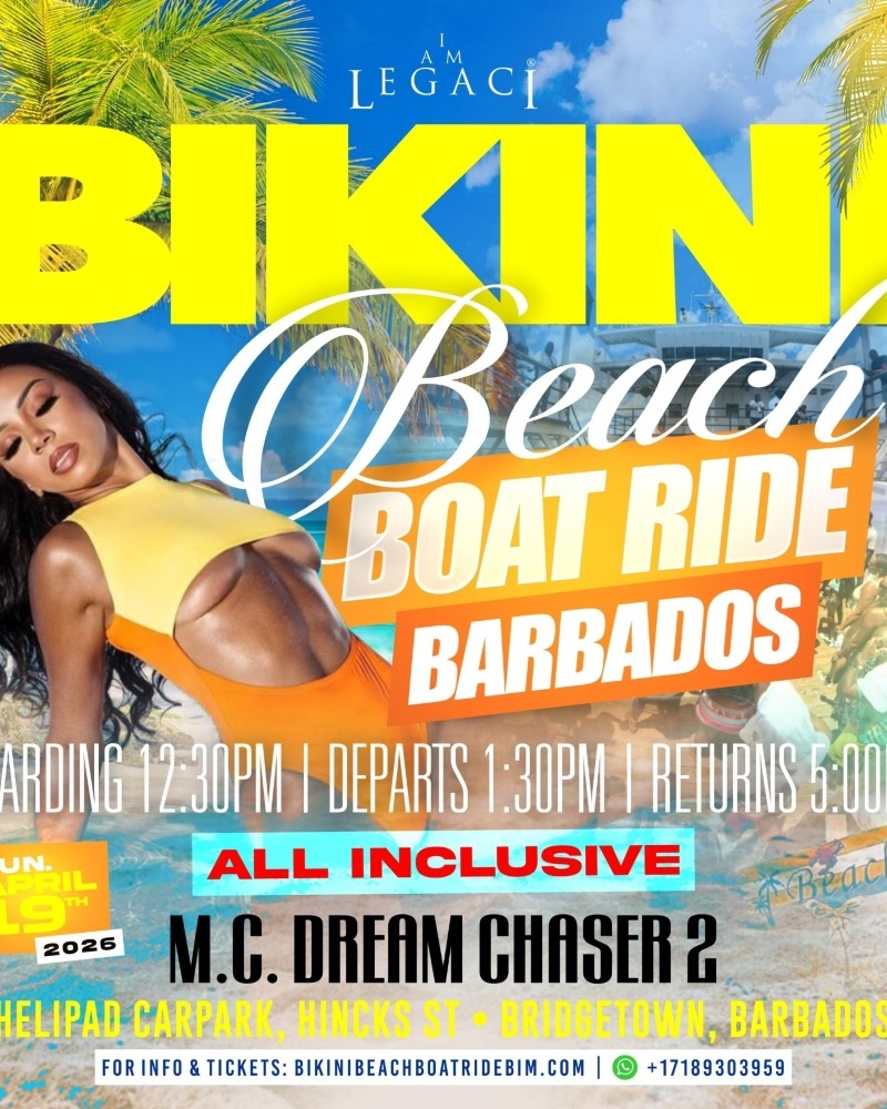 Bikini Beach Boat Ride Barbados 2026