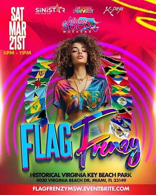 Flag Frenzy - Miami Soca Weekend 2026
