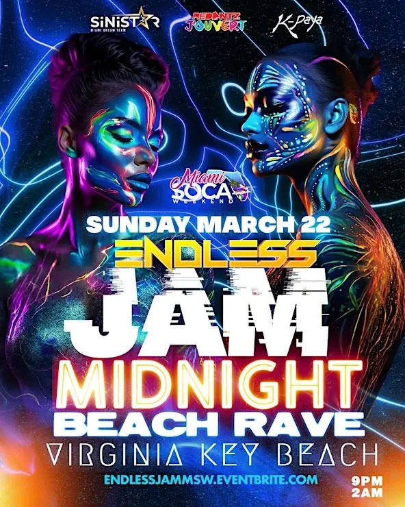Endless Jam - Miami Soca Weekend 2026